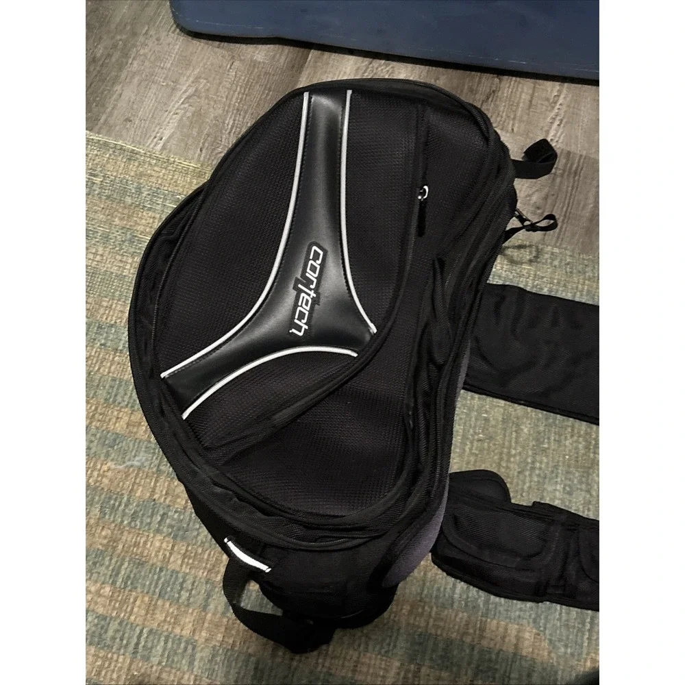 Cortech Motorcycle Saddle Bags Each 16 Inch Worn